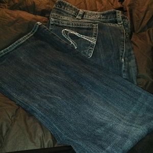 Silver Aiko Bootcut Jeans